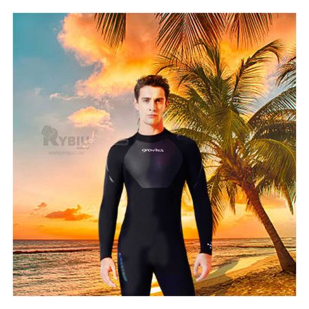 Traje de Neopreno en Talla L de Color Negro