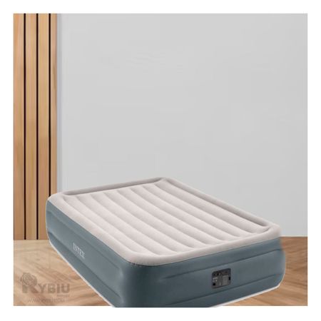 Colchon Cama Plus Inflable de Maximo Confort Color Gris