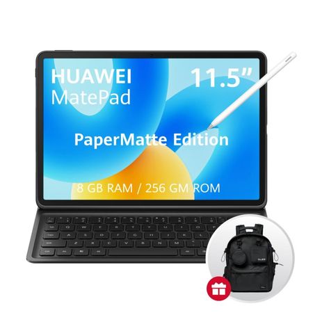 Tablet HUAWEI MatePad 11.5 PaperMatte Edition 8 Gb Ram, 256 Gb Rom + Keyboard + Lapiz + Mochila