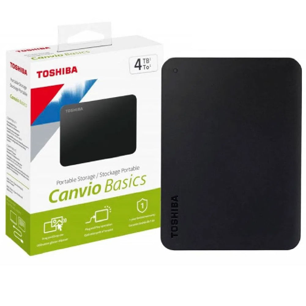 Disco Duro Externo Toshiba Canvio Basic 4TB