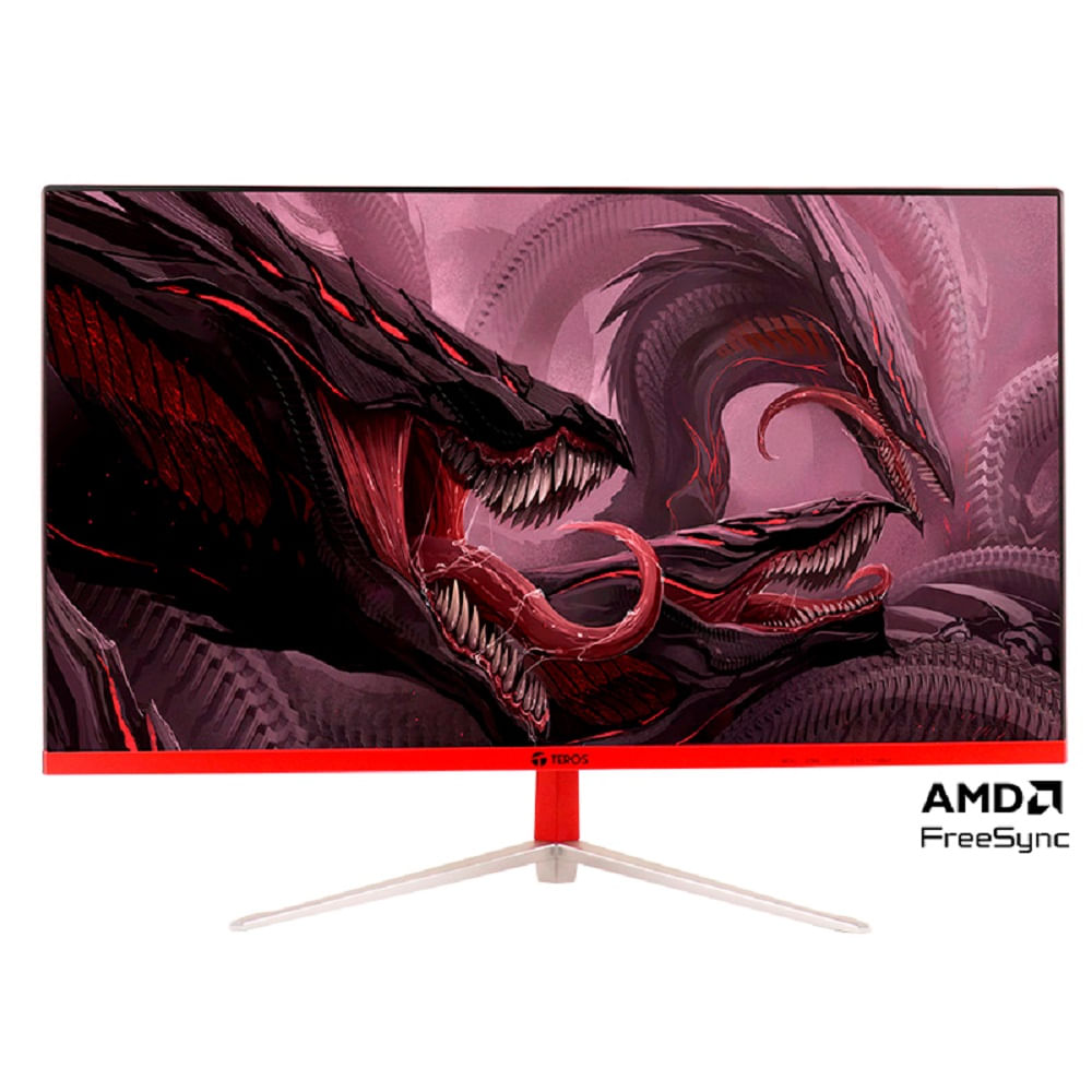 Monitor curvo gaming TEROS TE- 2471G, 23.8"" FHD VA, 165 Hz, 2 ms, HDMI