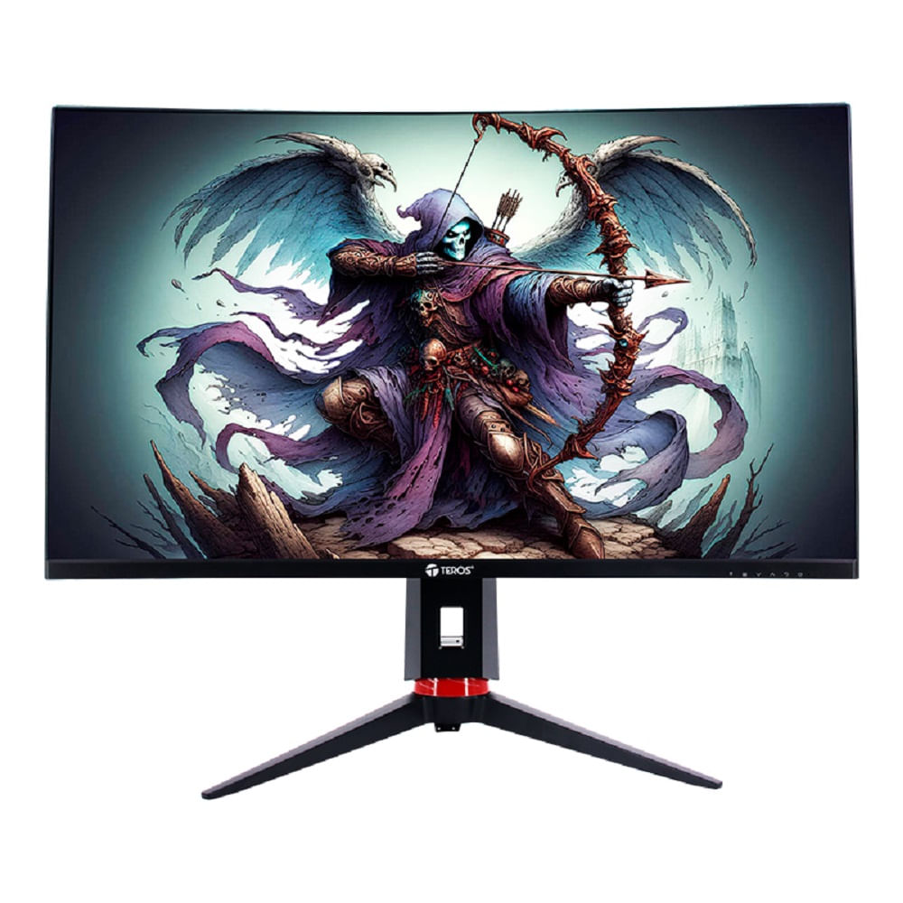 Monitor curvo gaming TEROS TE-3215G, 32"" FHD VA, 165 Hz, 1 ms, HDMI, DP, PIVOT