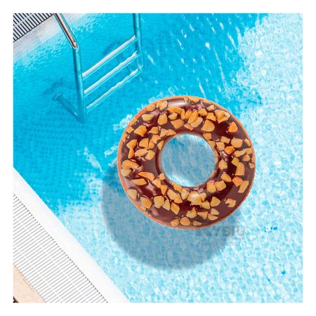 Inflable Util de Dona 114cm Chocolate Y+Banderitas Adhesivas