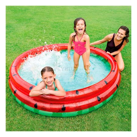 Piscina 3 Aros Inflable en Multicolor Y+Regalo Stickers