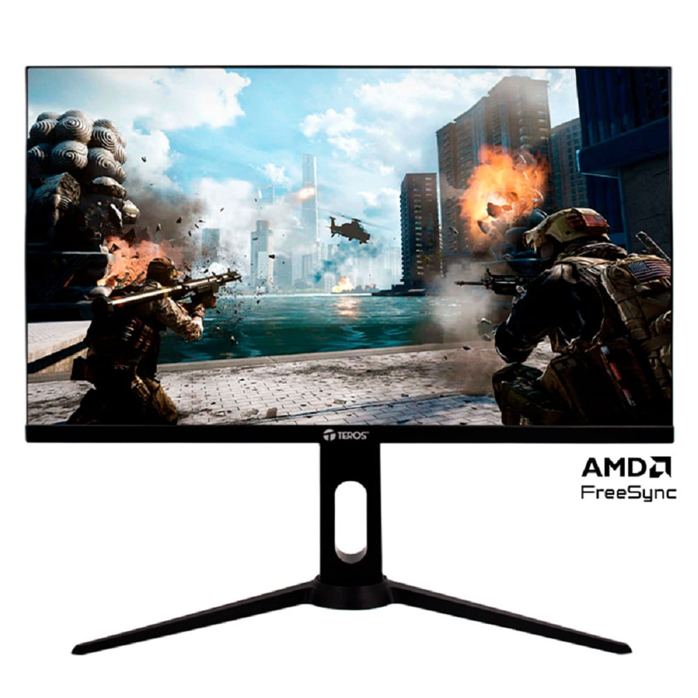 Monitor plano gaming TEROS TE-2752G, 27"" FHD VA, 165 Hz, 1 ms, HDMI, DP, PIVOT