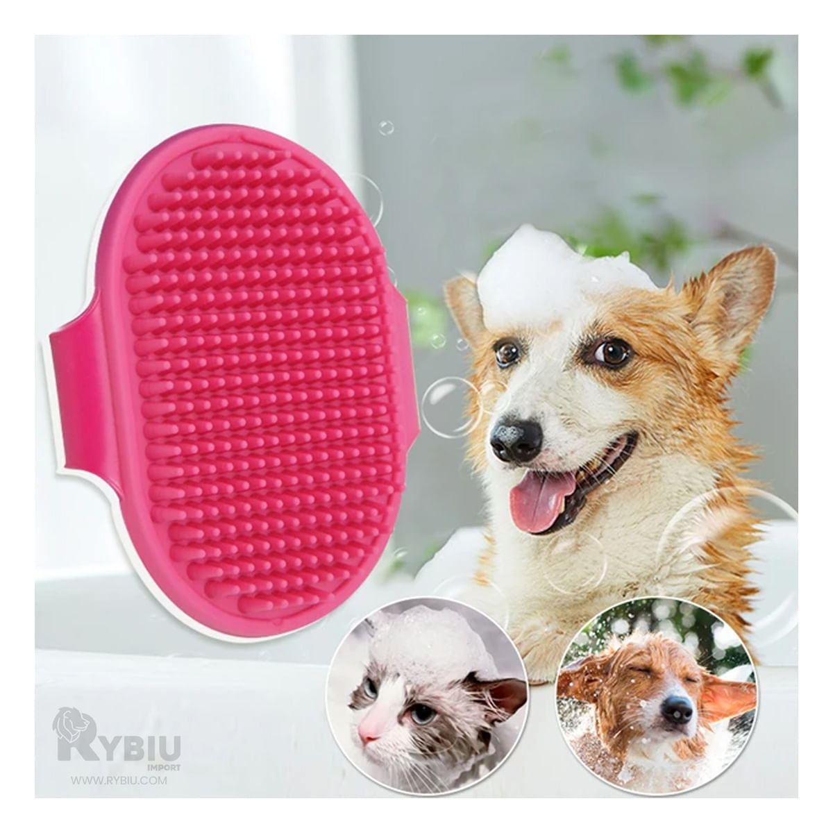 Desenredador Suave para Pelaje Rosado Y+Post-it adhesivos