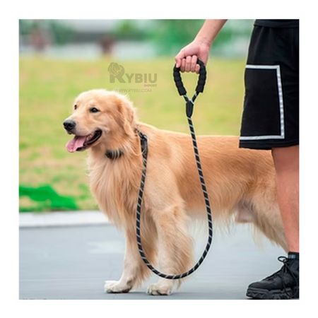 Soga Duradera y Resistente Gruesa de 1.2m Negro