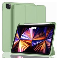 Funda Smart Cover con Porta Lapiz para Tablet Pad 6 Verde Claro