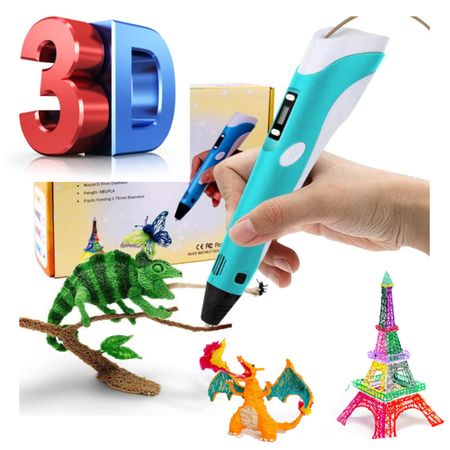 Lapicero 3d Lapiz Impresora Manual Filamento de Regalo