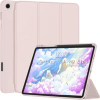 Funda Smart Cover con Porta Lapiz para Tablet Galaxy tab A9 plus 11"" Palo Rosa