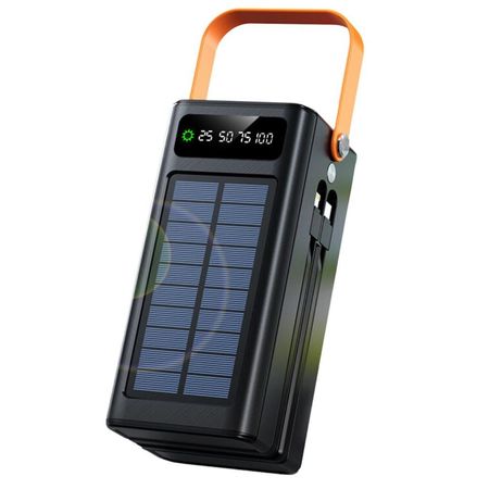 Cargador Con Panel Solar GENERICO 60000mAh Carga Rápida BS-E5724