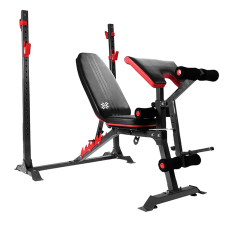 Banca de Ejercicios con Soporte Multitrainer IRON GYM