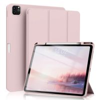 Funda Smart Cover con Porta Lapiz para Tablet Pad 6 Palo Rosa
