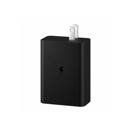 Cargador de Pared 3 puertos Carga Rapida (65w) 5v USB-C X2-USB-A Negro