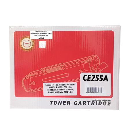 Toner 55A Compatible para HP CP3015 Negro