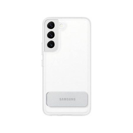 Case Samsg Clear Standing Cover EF-JS901 para Galaxy S22 Transparente