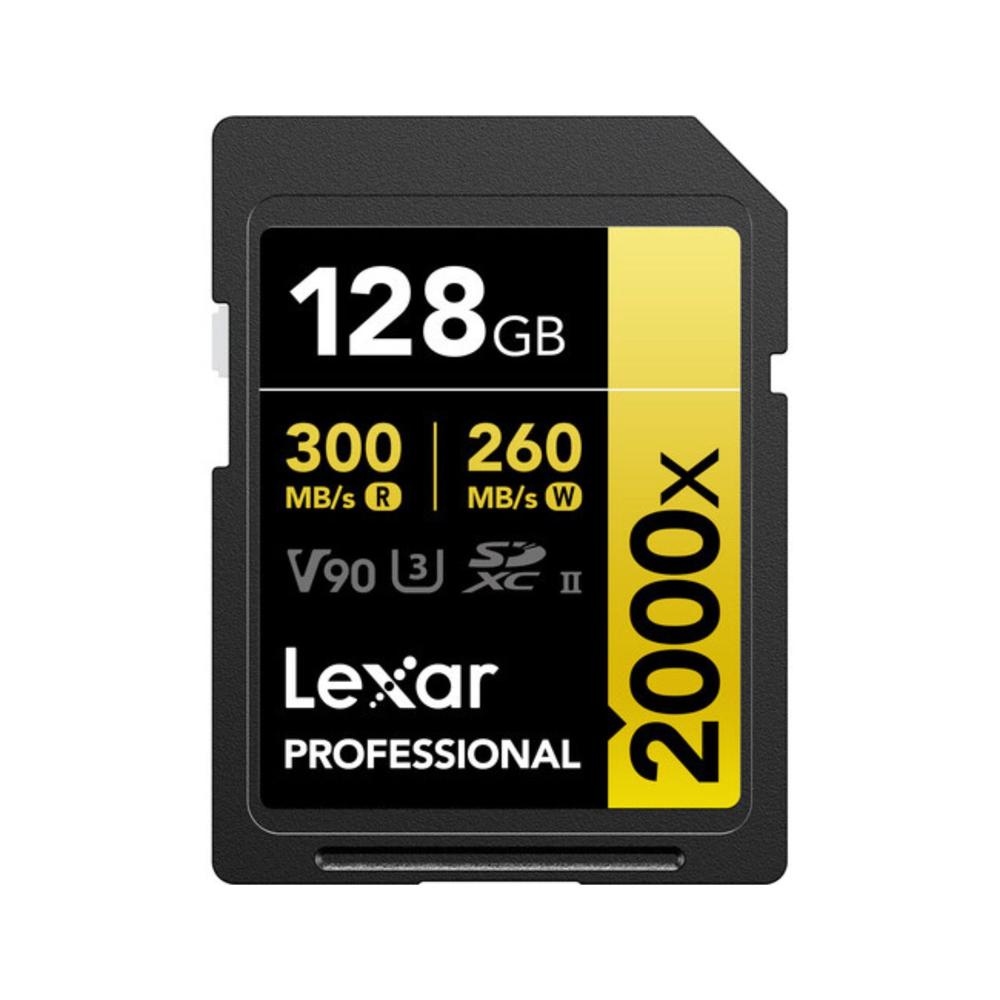 Memoria SD XC UHS-II Lexar Professional 128GB - R:300 MB/s - W: 260 MB/s
