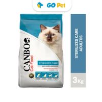 Alimento Para Gatos Canbo Sterilized Care Cuidado Esterilizado 3 Kg