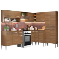 Mueble de Cocina Integral Emilly Ice 417 cm Marrón 01