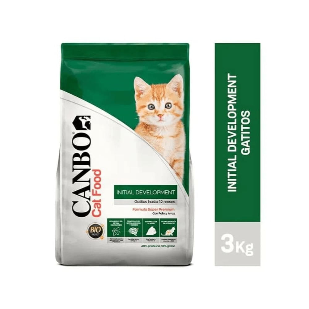 Alimento Para Gatos Canbo Gatitos Initial Development 3 Kg