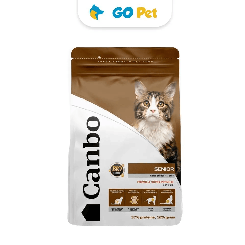 Alimento Para Gatos Canbo Cat Senior 3 Kg Gato Adulto Mayor