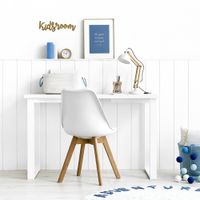 Escritorio Moderno Akazawa Blanco R&R MUEBLES