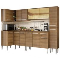Mueble de Cocina Integral Emilly Wave 325 cm Marrón 04