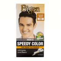 Tinte de cabello  en crema Bigen Men's  Speedy  Color #103 Castaño Oscuro