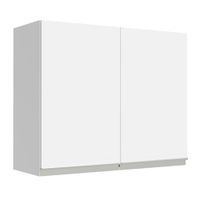 Alacena de Cocina 2 Puertas Glamy 80 cm Blanco