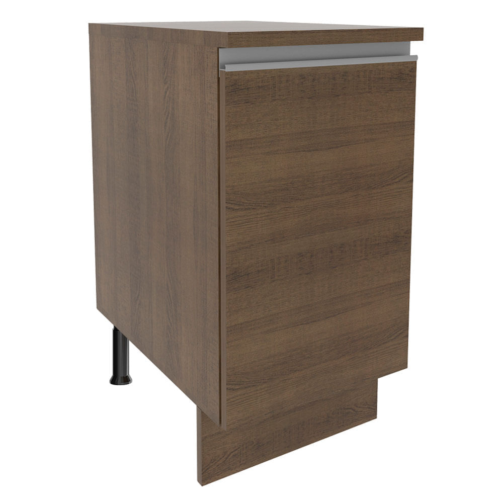 Mueble de Cocina 1 Puerta Glamy 40 cm Marrón