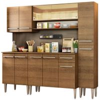 Mueble de Cocina Integral Emilly Sky 201 cm Marrón 04