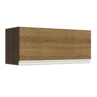 Alacena de Cocina 1 Puerta Abatible Glamy 80 cm Marrón