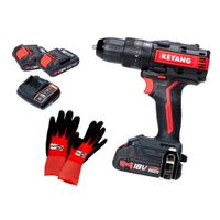 Taladro Atornillador 1/2""(13mm) 18v/0-500-1800rpm - Keyang -Dd18bl-W - Keyhe500001