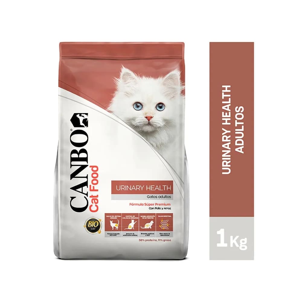 Alimento Para Gatos Canbo Urinary Care Cuidado Urinario 1 Kg