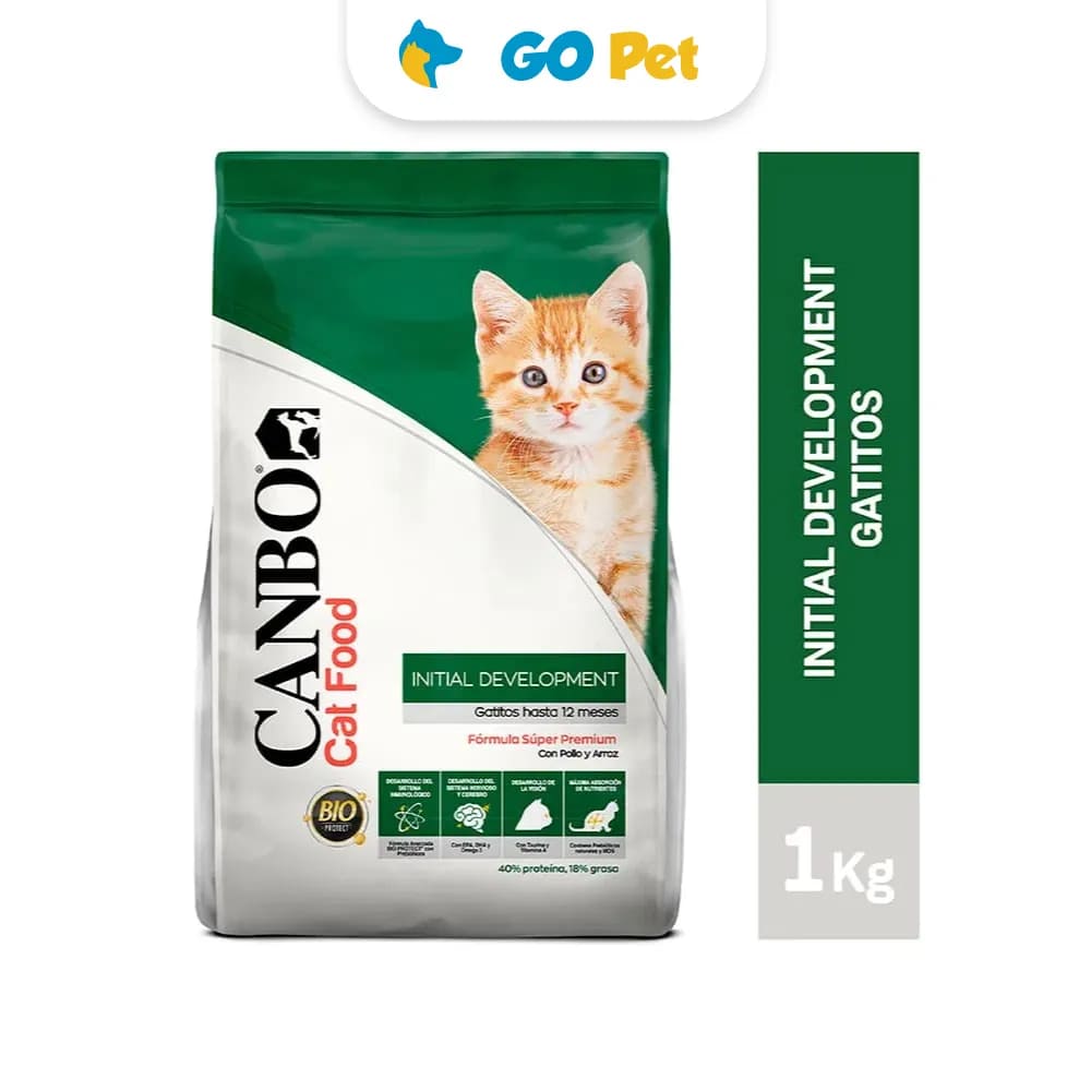 Alimento Para Gatos Canbo Gatitos Initial Development Desarrollo Inicial 1 Kg