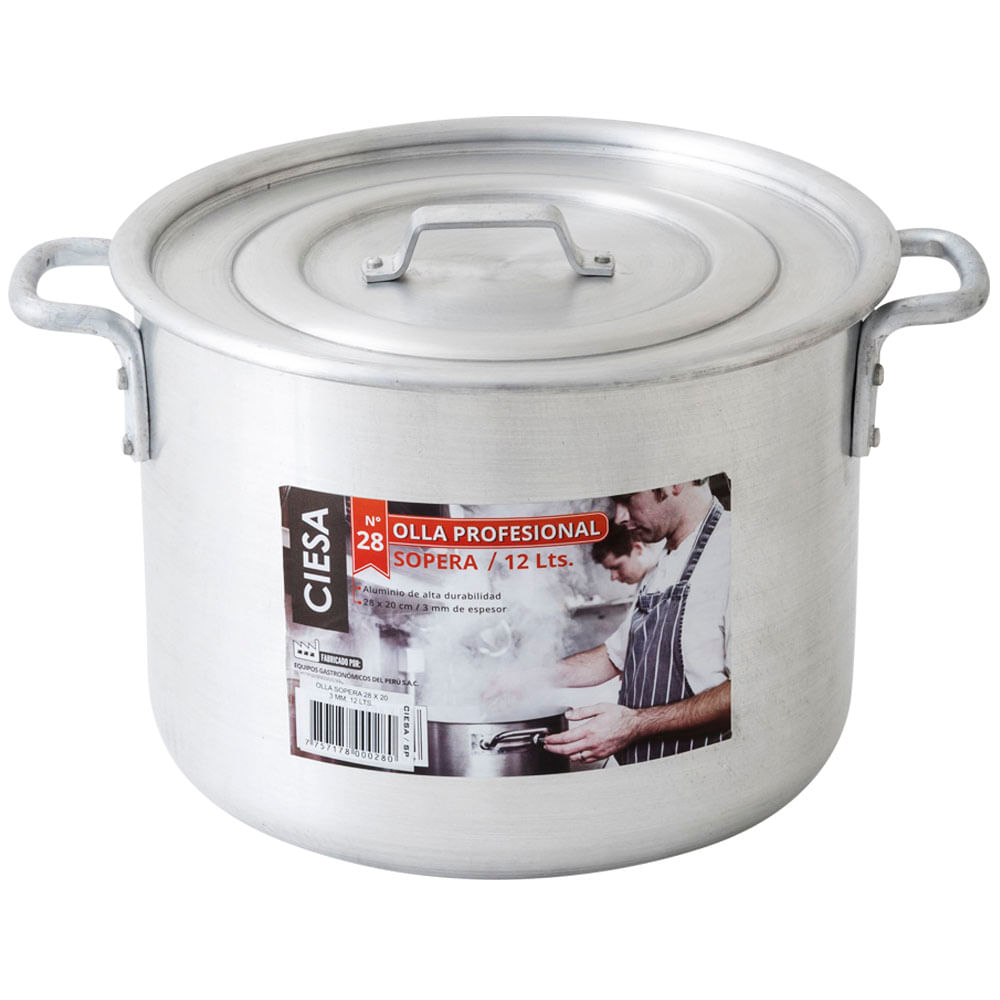 Olla Sopera 28x20 3mm 12L