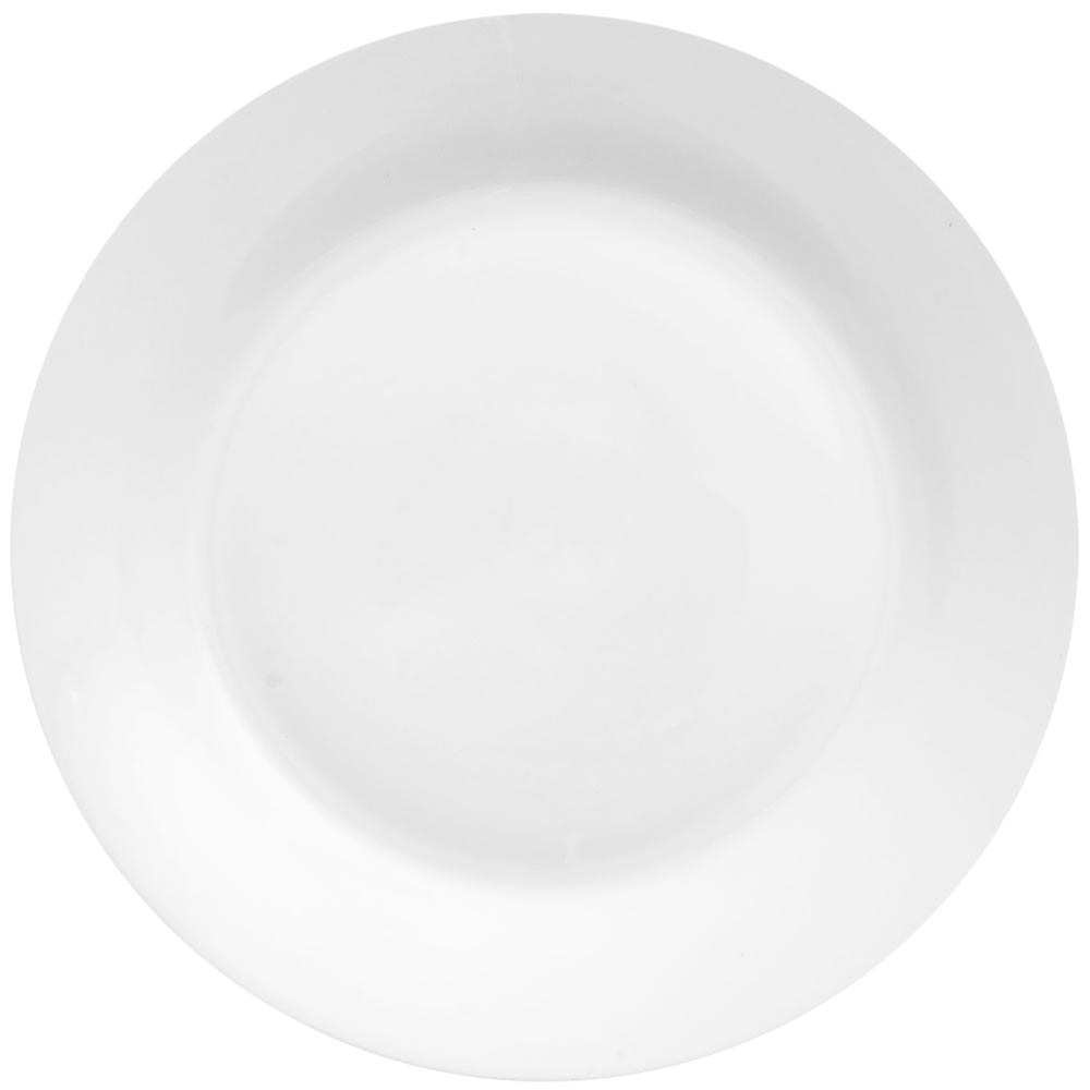 Platón YCHICAWA 10.5'' Loza Blanca 100x267x267mm