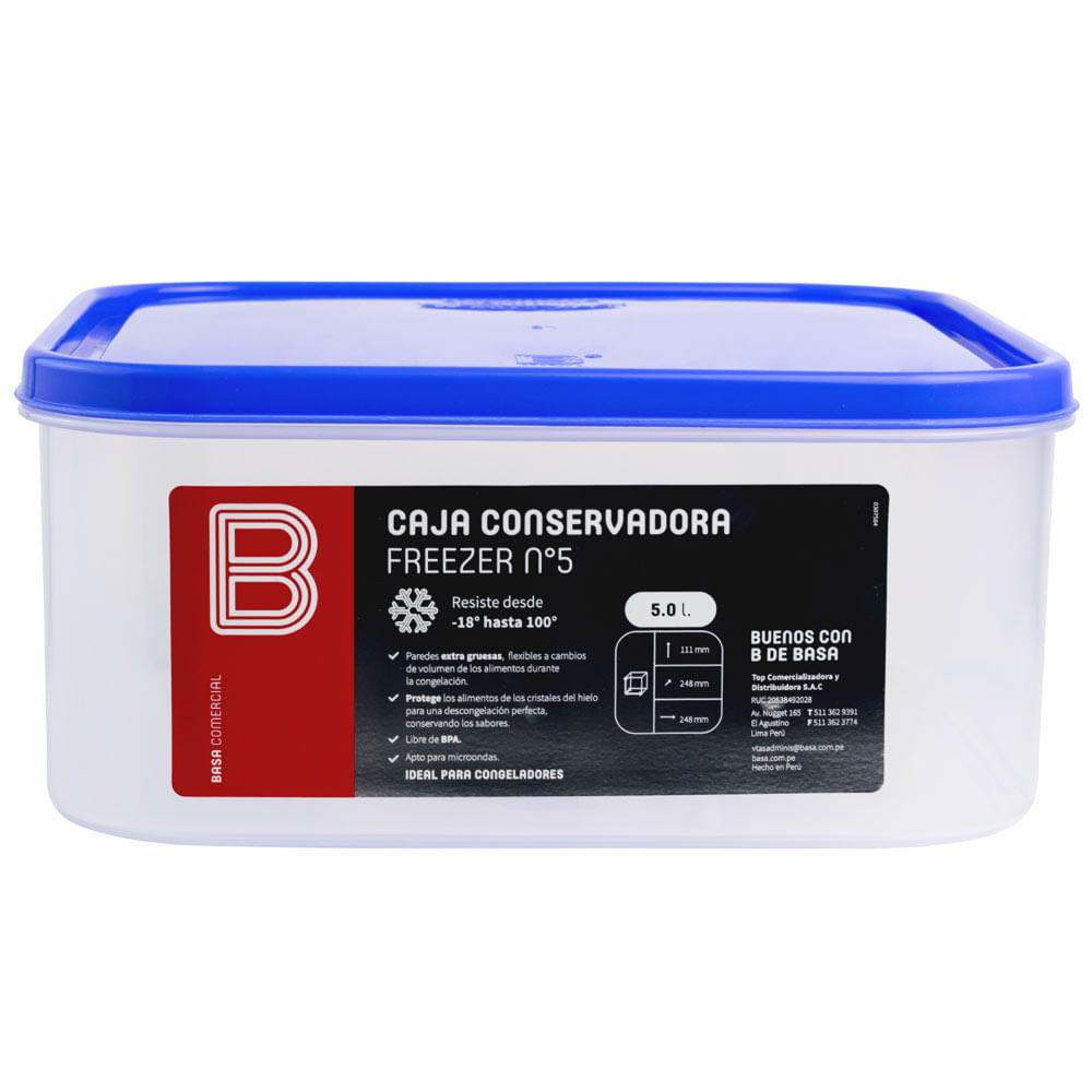 Caja Conservadora BASA Freezer 5L