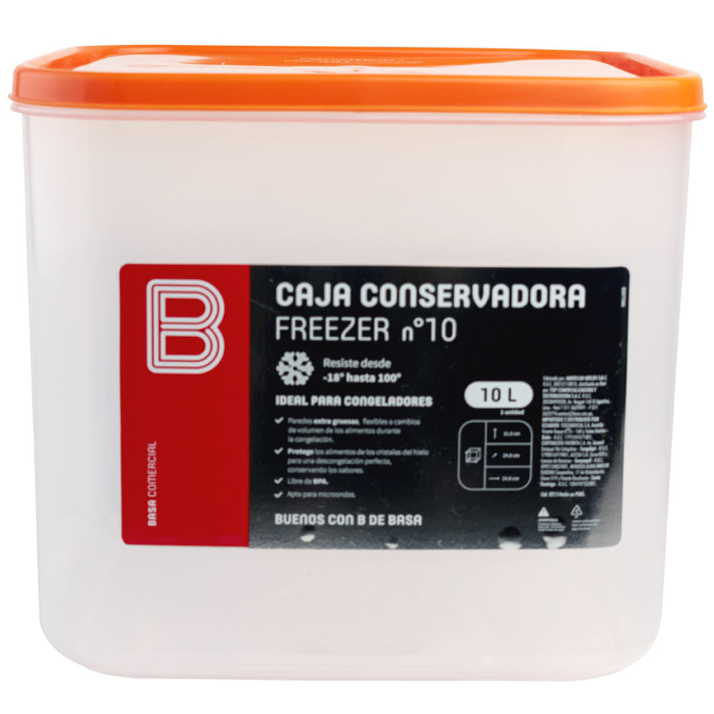 Caja Conservadora BASA Freezer 10L