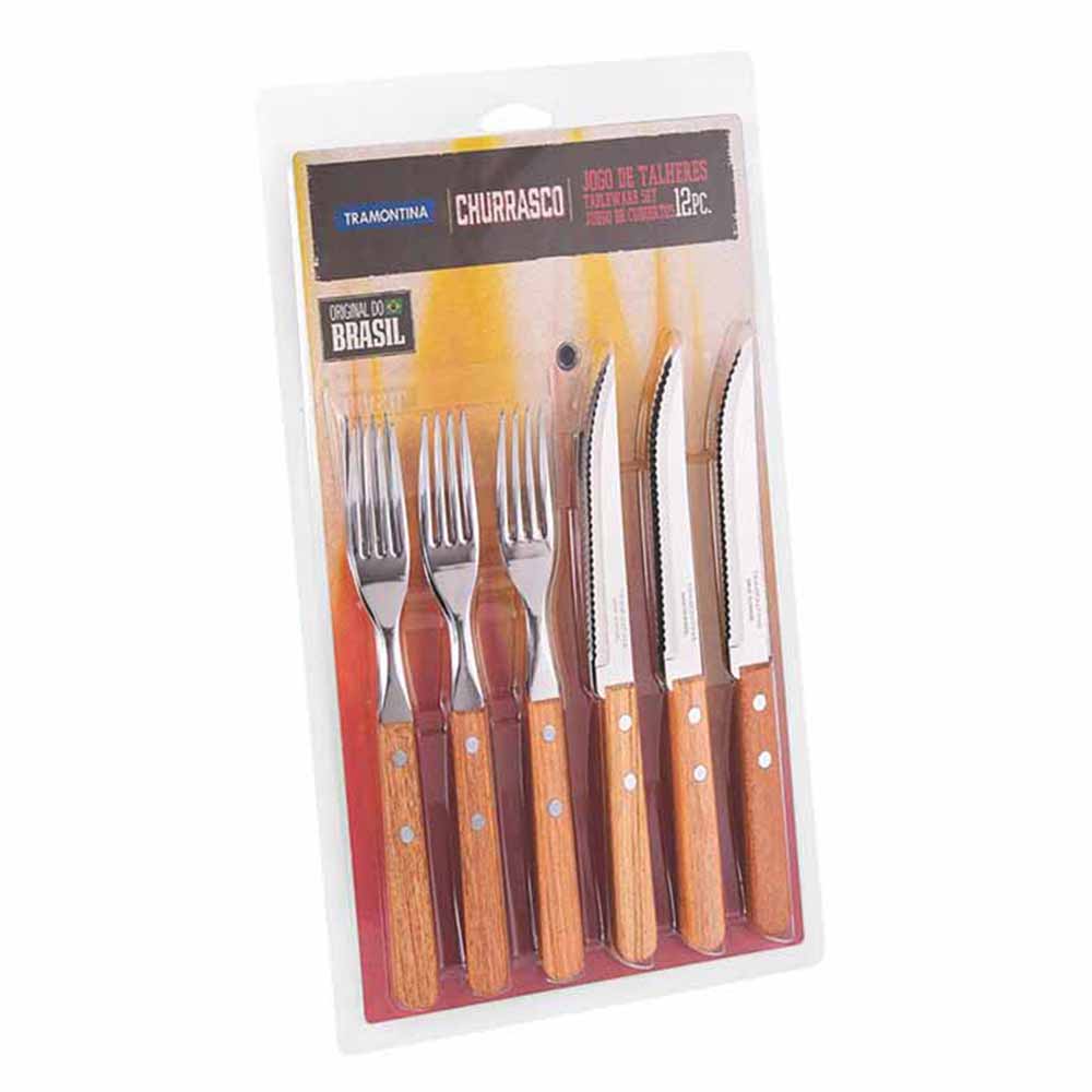 Juego TRAMONTINA Churrasco 12Pzas