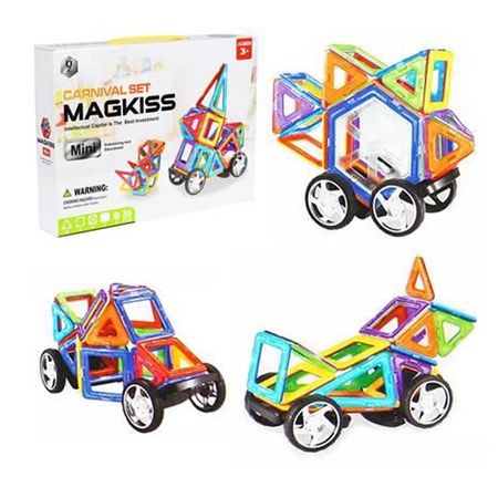 Magkiss Carnival Set: Crea, Juega y Aprende con Piezas Magnéticas