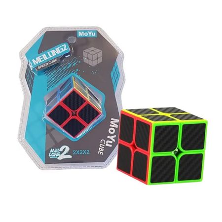 Cubo de Rubik 2x2 MoYu MeiLong Negro