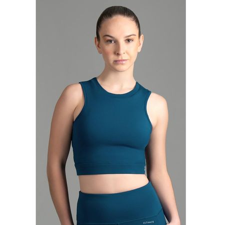 Top Deportivo Mujer Oil Blue Talla XS