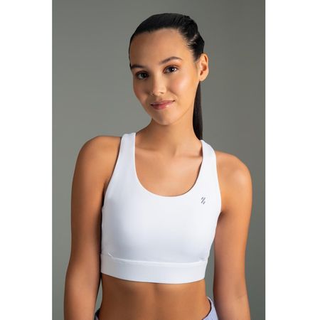 Bra Deportivo Mujer Blanco Talla M