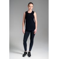 Polo Casual Sin Mangas para Mujer Black