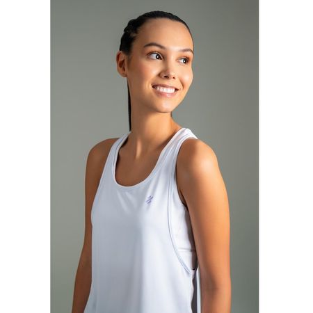Polo Deportivo Sin Mangas para Mujer White Moon Talla M