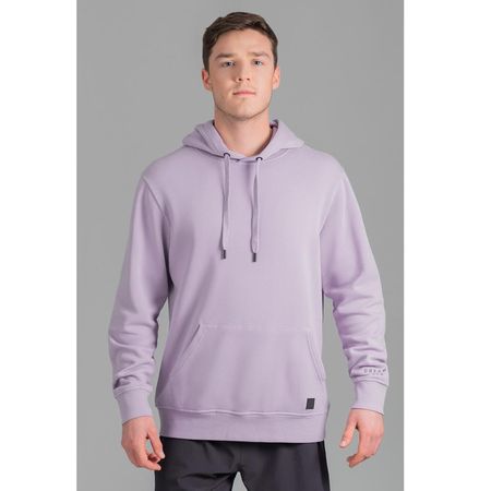 Polera con Capucha para Hombre Purple Talla M