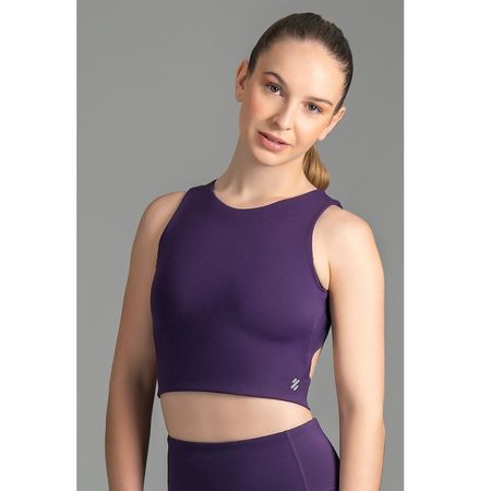 Top Deportivo Mujer Purple Talla L