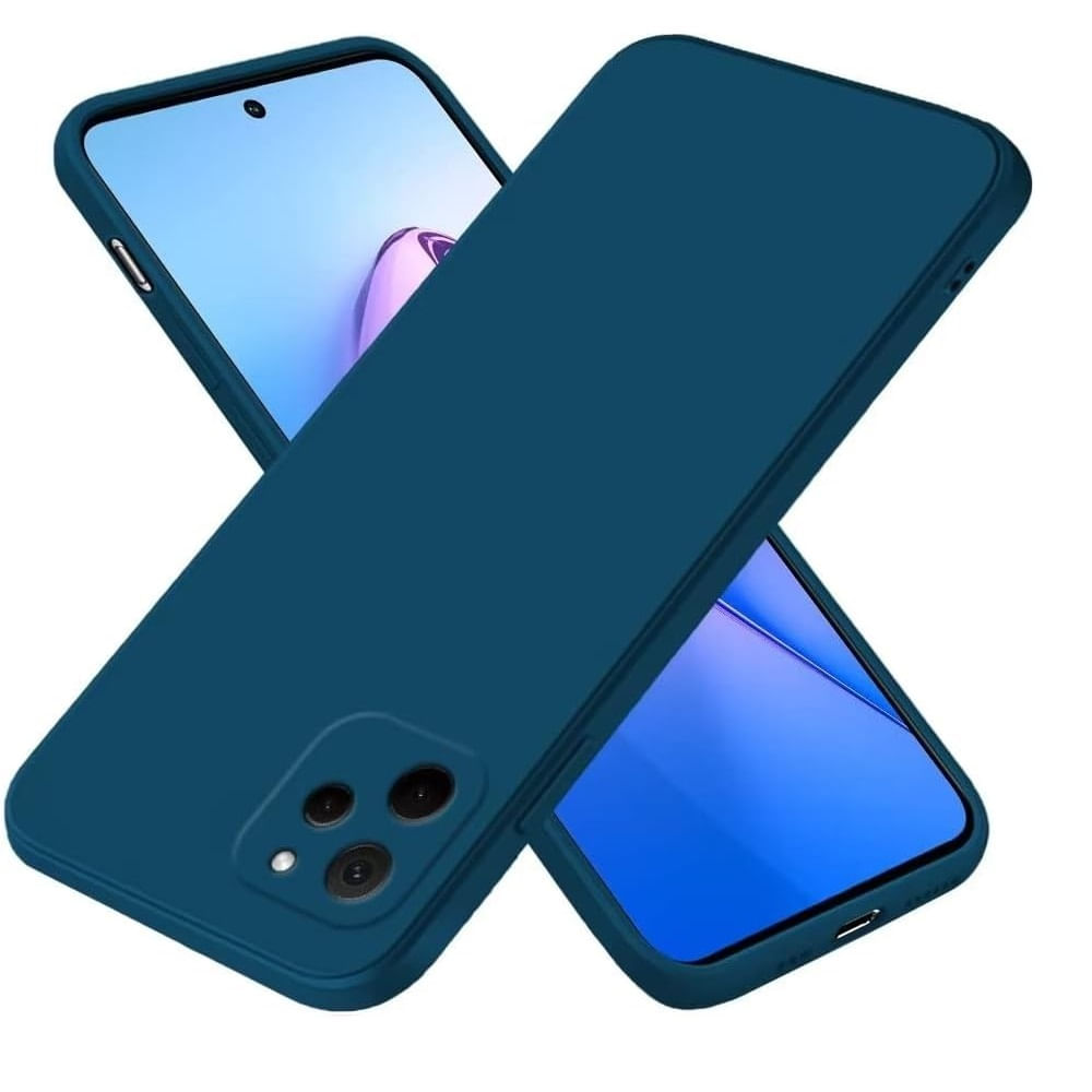 Funda para ZTE V40 Vita Soft Feeling Antishock Azul Resistente ante Caídas y Golpes