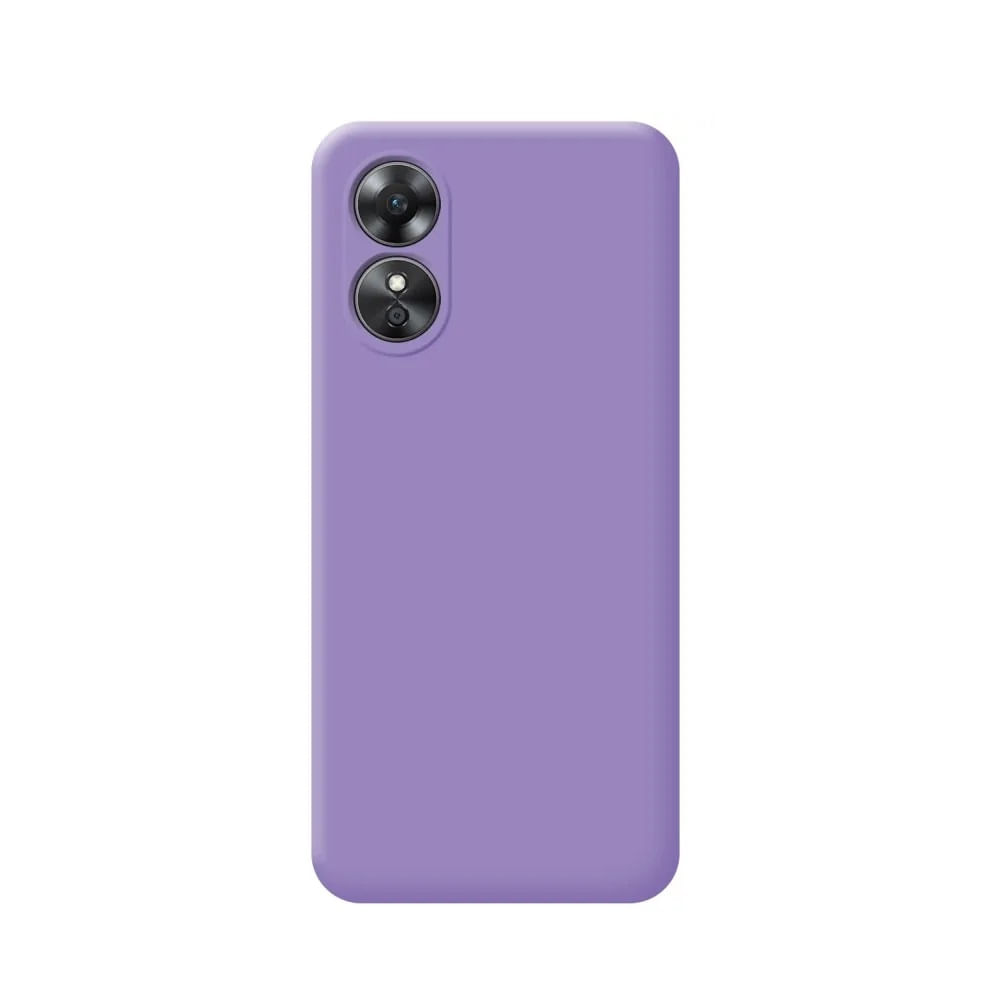 Funda para Oppo Reno 10 Soft Feeling Antishock Lila Resistente ante Caídas y Golpes